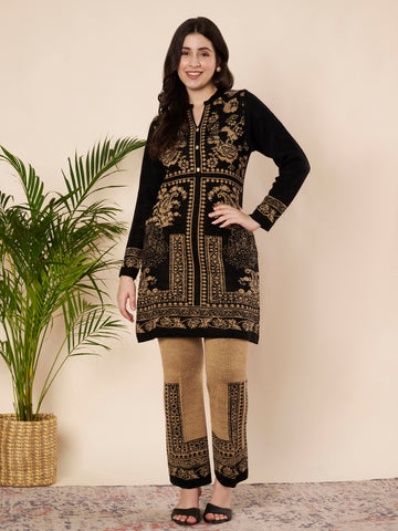 Noir Heritage Jacquard Co-ord Set