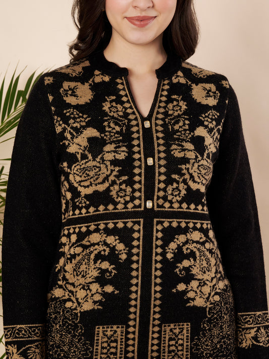 Noir Heritage Jacquard Co-ord Set